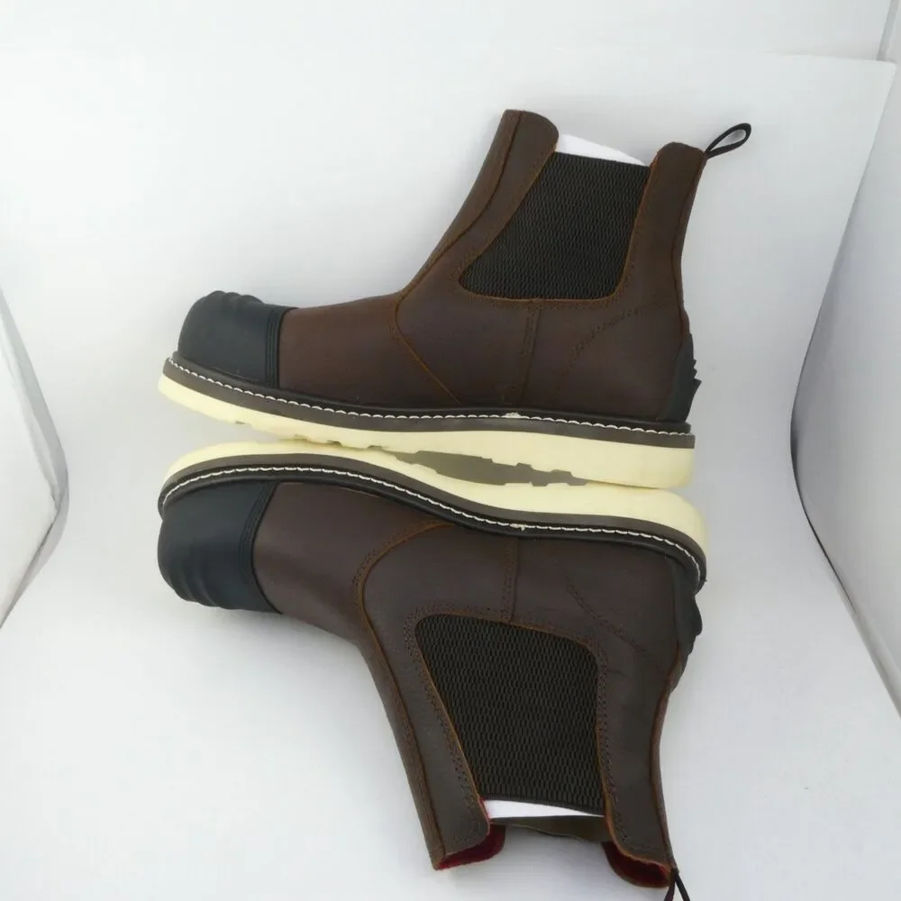 Avenger Men's US 13 EE Romeo Carbon Toe Boot Brown A7505 6